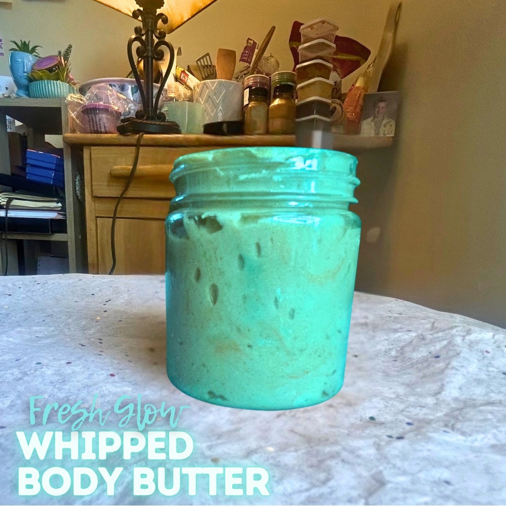 Fresh Glow Whipped Body Butter | Kiwi, Blueberry & Acai | Lightweight Hydration